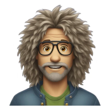 fabulous furry freak brother sticker