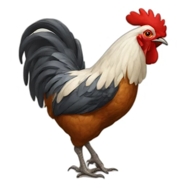 Coq sticker