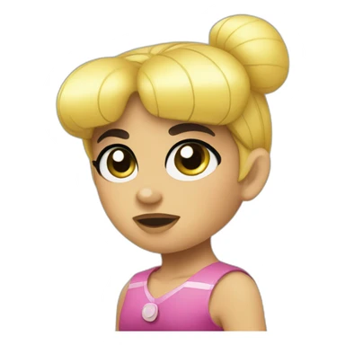 powerpuff buttercup sticker