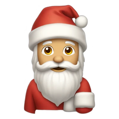 Santa animado sticker