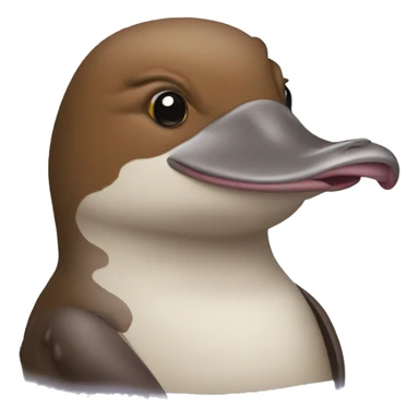 Duck-billed platypus sticker