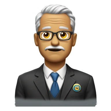 mean school principal sticker