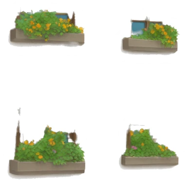 view from a window sticker