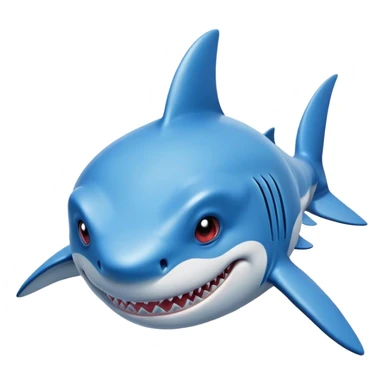 Jeff the shark from Marvel Rivals sticker