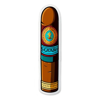 Cigar sticker