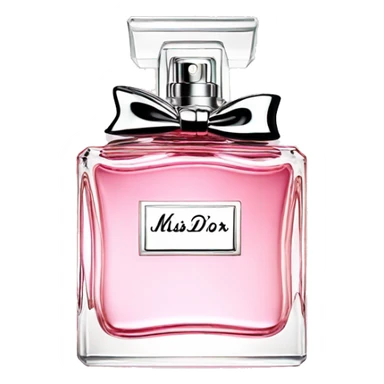 Miss dior perfume sticker