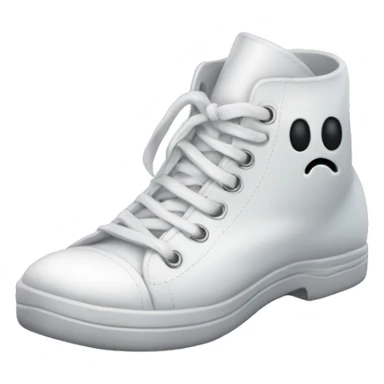 Ghost wear shoes sticker