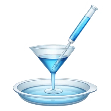 Pipette dish sticker