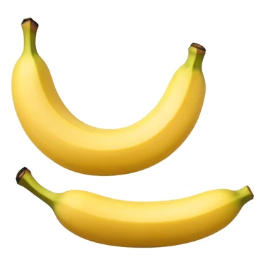 Peeled banana fruit sticker