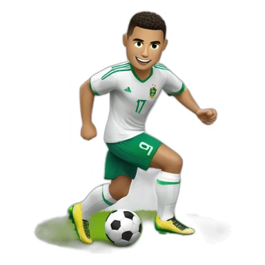 ronaldo-bresil-soccer-happy sticker