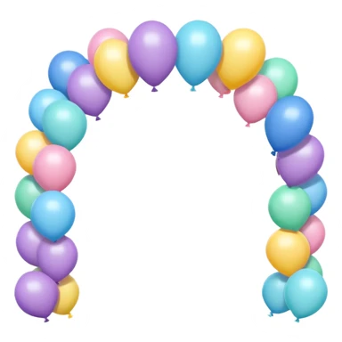 balloon arch sticker