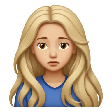 overthinking female sticker