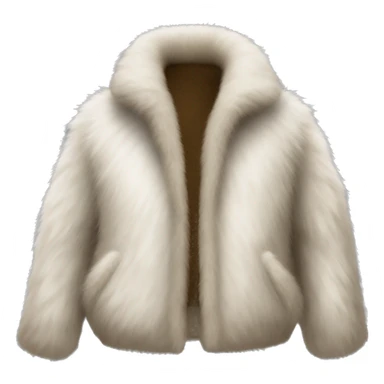 Fur jacket sticker