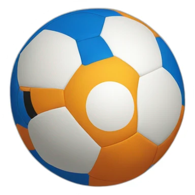 Ballon handball sticker
