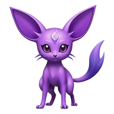 Shiny Espeon-Noibat-Hybrid (Full body) sticker