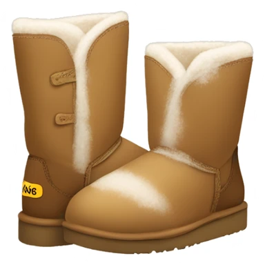 Pair of uggs sticker