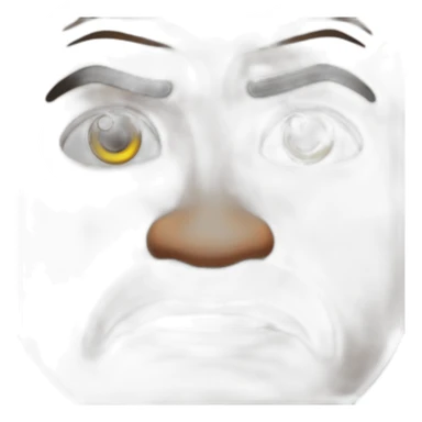 Dwayne Johnson face angry emoji sticker