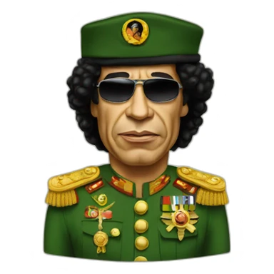 Gaddafi  sticker