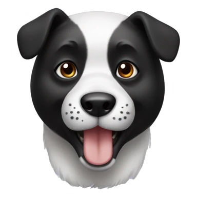 Panda dog sticker