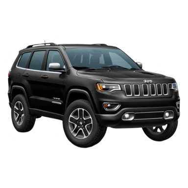 2023 Jeep black color Jeep emoji suv sticker