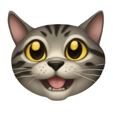 gato ave serpiente sticker