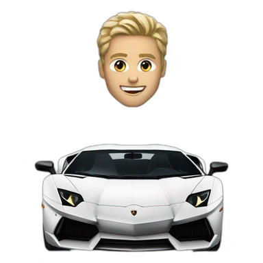 Lamborghini aventador sticker