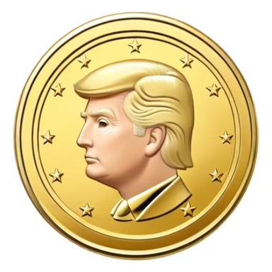 Trumpcoin sticker