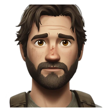 Joel The Last of Us sticker