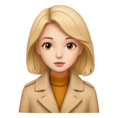 beige autumn winter girly  sticker