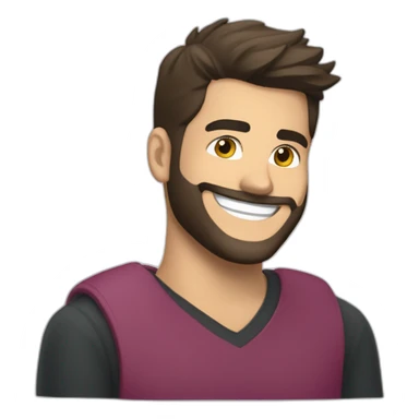 Sergio Alejandro Villanueva Muñoz smiling sticker