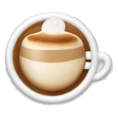 Cappuccino: A classic Italian coffee with equal parts espresso, steamed milk, and foam. sticker