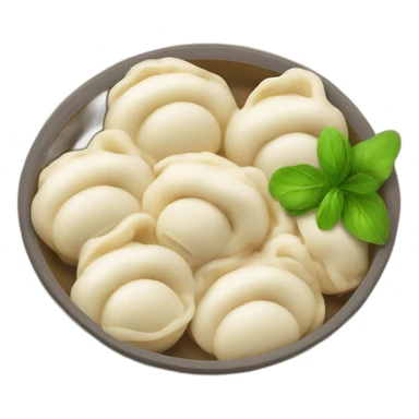 Pelmeni food sticker