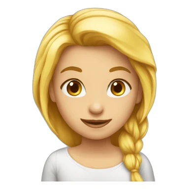 un flirt fille garçon sticker