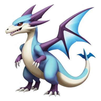 Noivern-Latios-Marowak-Lugia-Fakémon-hybrid-creature (full body)  sticker