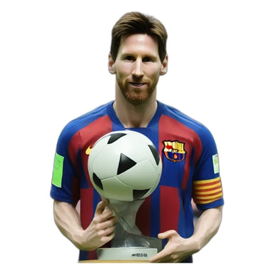 Messi worl cup sticker