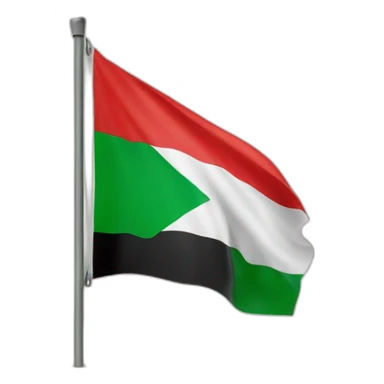 Free Palestine flag sticker