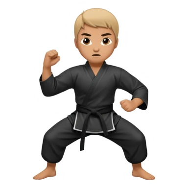 Kung fu sticker