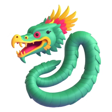 Quetzalcoatl feathered serpent sticker