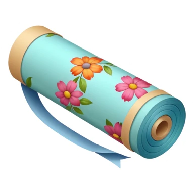 Roll of wallpaper sticker