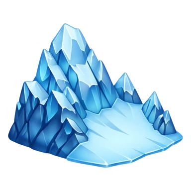 cute glacier  sticker