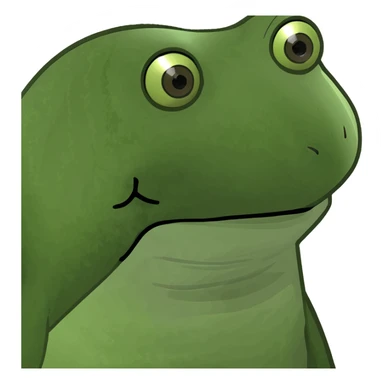 Tongue out hand to the side  sticker