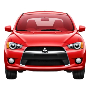 Mitsubishi car sticker
