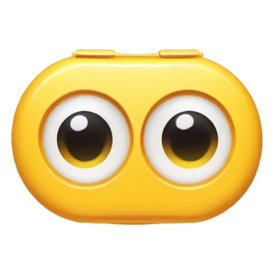 left/right contact lens case sticker