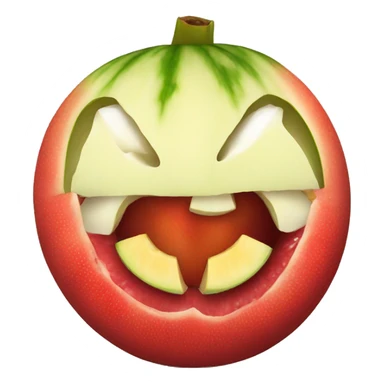 Coco melon eats pomegranate sticker