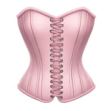 Pastel pink corset  sticker