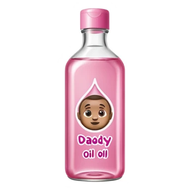Diddy baby oil make it in the pink and clear bottle of baby oil with diddy oil as the name sticker