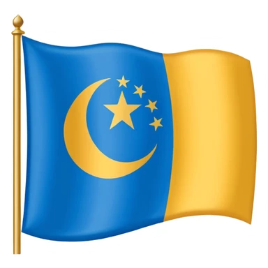 Flag of Uyghurstan sticker