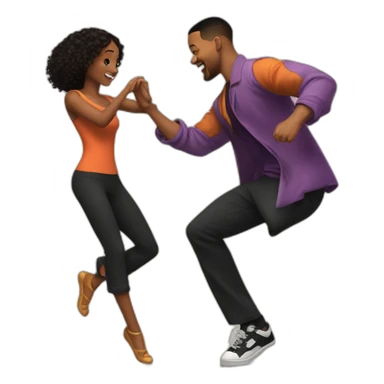 Dance with will smith sticker