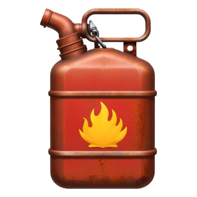 petrol canister sticker