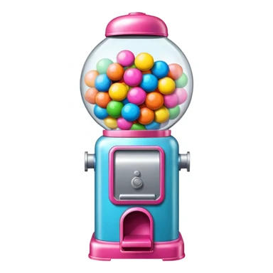 Bubblegum machine sticker